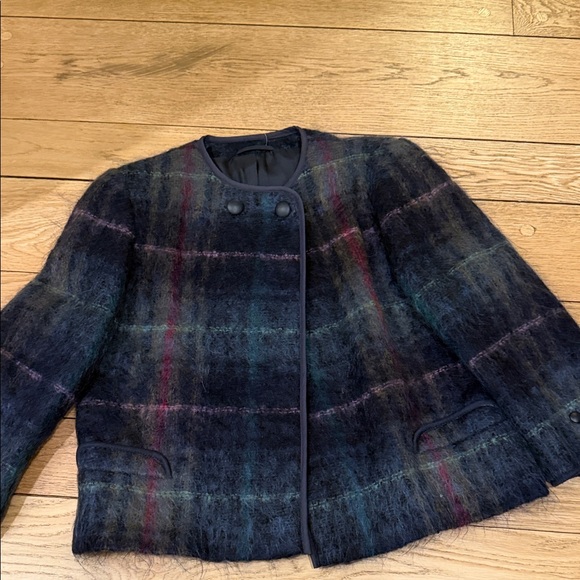 Eres Jackets & Blazers - Plaid  Vintage Mohair Women's Jacket 1970’s